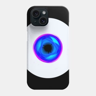 Eye abstract art horror Phone Case