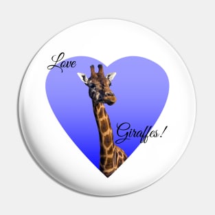 Giraffe Pin