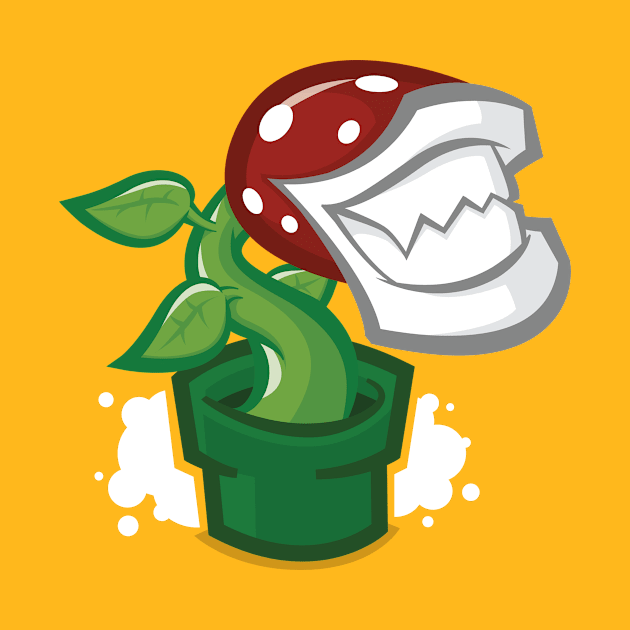 Piranha plant by boudewijndanser