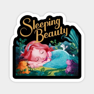 Sleeping Beauty Design Magnet