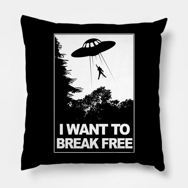 I WANT TO BREAK FREE [Roufxis -TP] Pillow by Roufxis