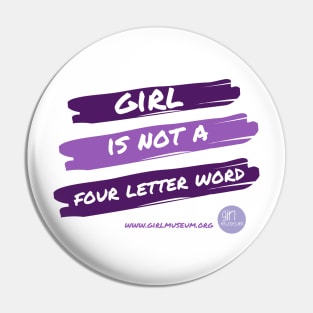 Four Letter Word Pin