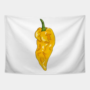 Chilli pepper sticker set habanero jalapeno carolina reaper fatalii Tapestry