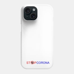 Stop corona Phone Case