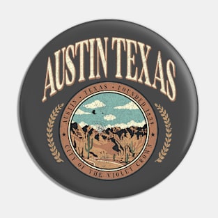 Austin Texas Pin