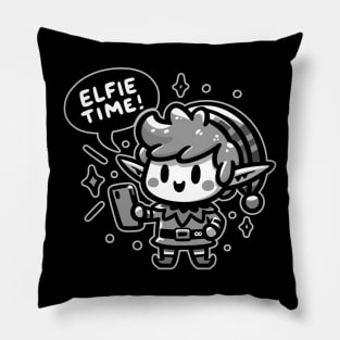 Hilarious Fantasy Elfie Fun Times Pillow