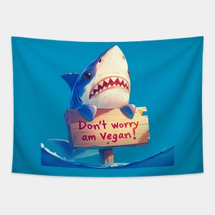 dont worry am vegan Tapestry