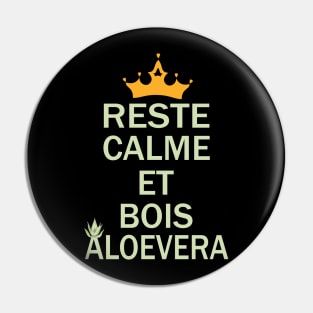 reste calme et bois aloevera Pin