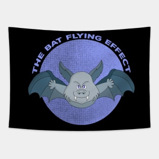 The Bat Flying Effect Tapestry