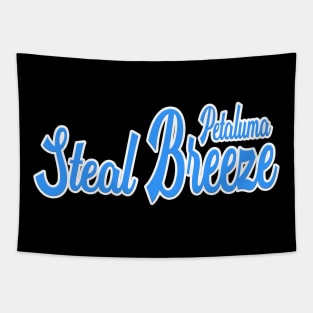 Steal Breeze Petaluma Logo Tapestry