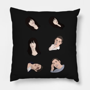 a collection of Gwen and Owen Pillow