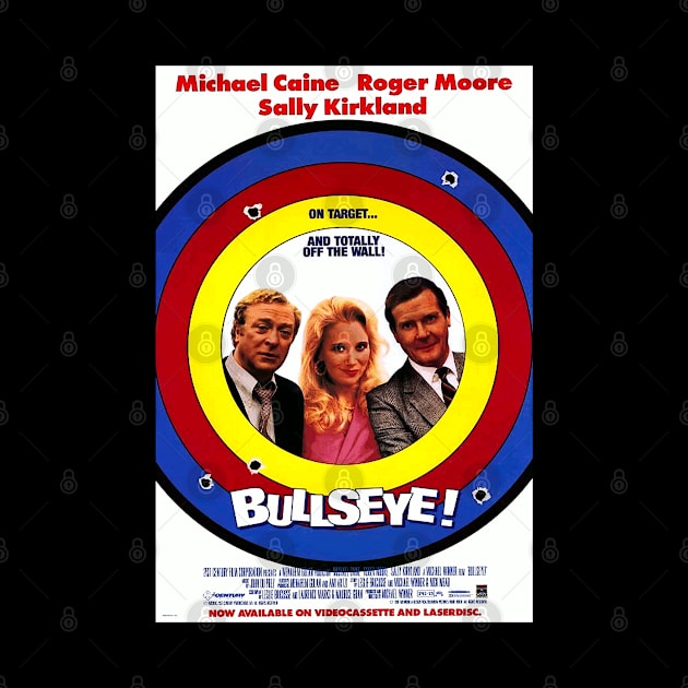 Bullseye! - 1990 cult action comedy movie poster by caseofstyle