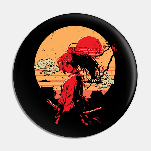 Kenshin Pin by Cutedrawsave