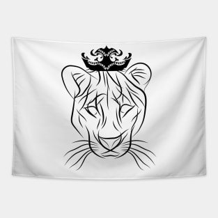 Lioness Tapestry