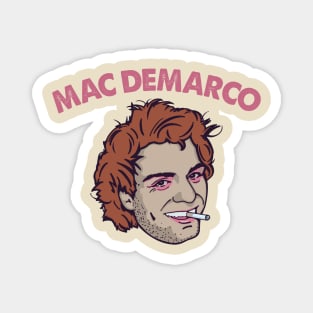 Mac DeMarco Original Illustration Design Magnet