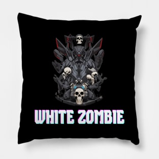 White Zombie Pillow