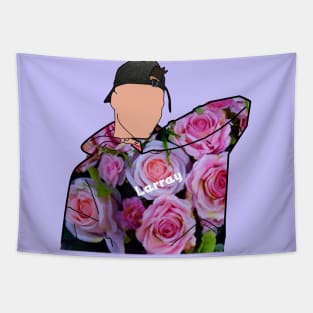 Larray-Digital Art-Pink Roses Jumper (Light Purple) Tapestry