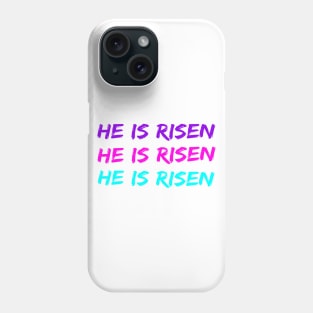 He Is Risen Cool Inspirational Easter Christian Phone Case