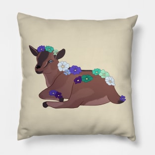 Gay Man Pride Baby Goat Kid Pillow