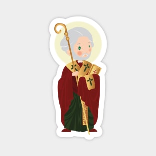 San Nicolas. Saint Nicholas Magnet