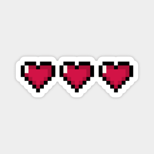 Video Game Hearts – Full Health Magnet