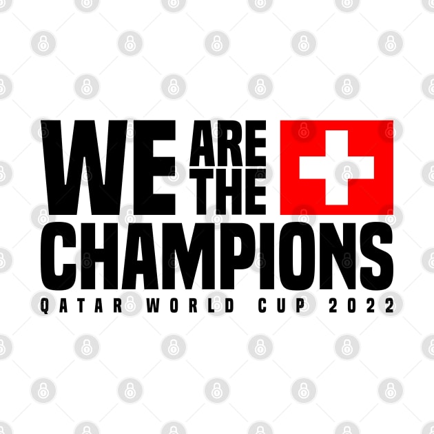 Qatar World Cup Champions 2022 - Switzerland by Den Vector