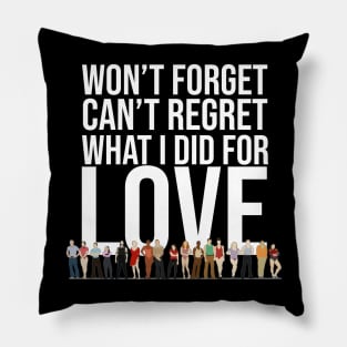 A Chorus Love  Line Pillow