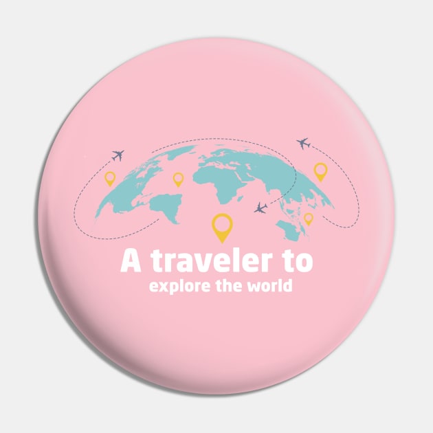 Travel Pin by Abu Muorad