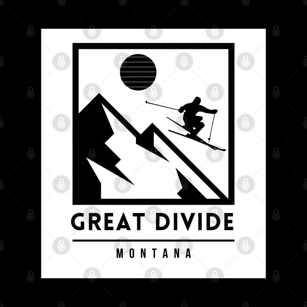 Great Divide ski Montana USA by UbunTo