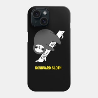 Downward Sloth Phone Case