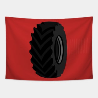 black big wheel Tapestry