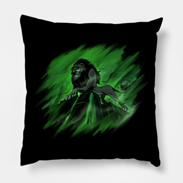 Scar - Be Prepared! Pillow by Adonowitz