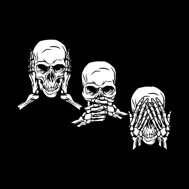 Hear No Evil, Speak No Evil, See no Evil by LAPublicTees