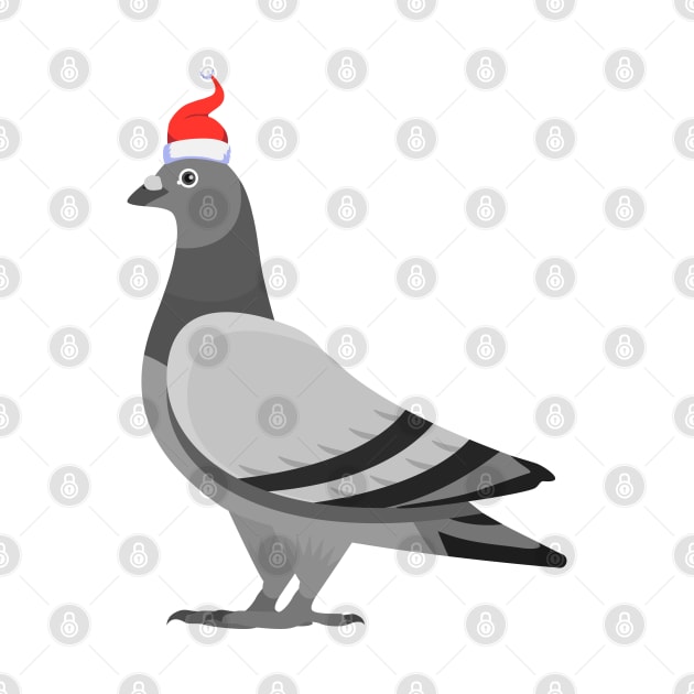 Christmas Pigeon by NV