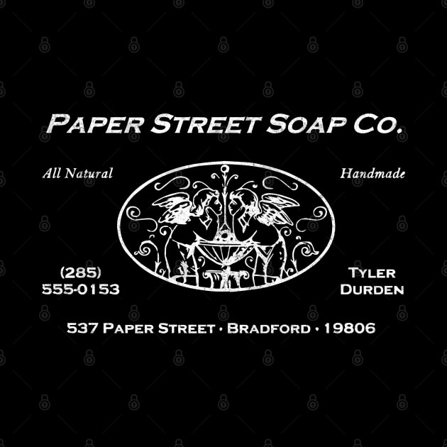 Paper Street Soap Co. - Fight Club vintage logo by BodinStreet