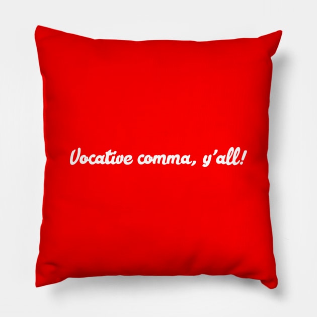 Vocative comma! II Pillow by LordNeckbeard