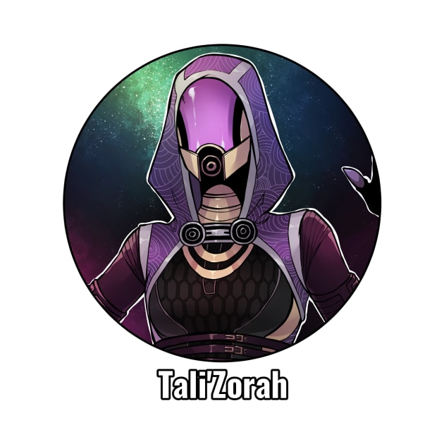 Tali'Zorah by Mihi