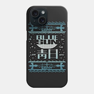 Blue sun ugly christmas variant T-Shirt Phone Case