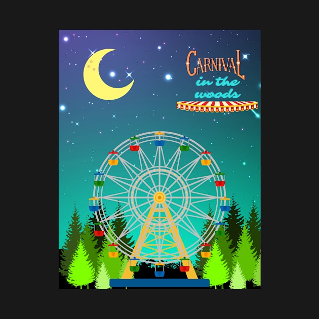 Carnival in the woods by Benjamin Customs