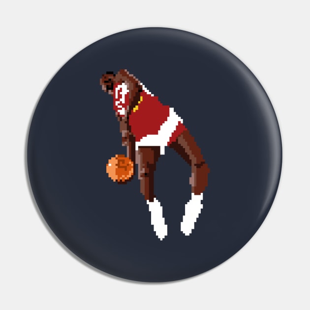 Dominique Wilkins Pixel Dunk Pin by qiangdade