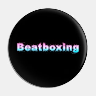 Beatboxing Pin