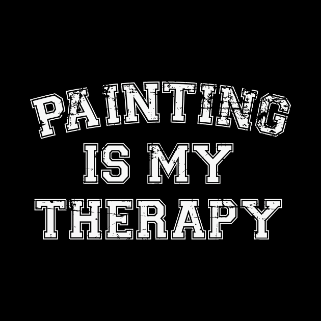 Painting Is My Therapy by RW