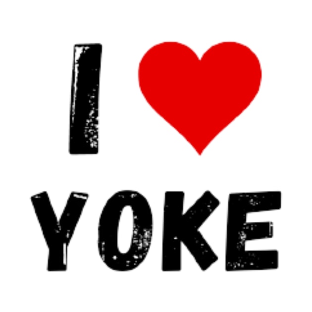 I love Yoke - I heart Yoke by Perryfranken