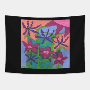 Twilight Violet Tapestry