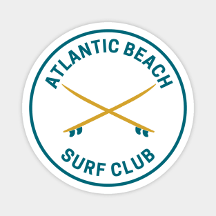 Vintage Atlantic Beach Florida Surf Club Magnet