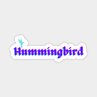 Hummingbird Magnet