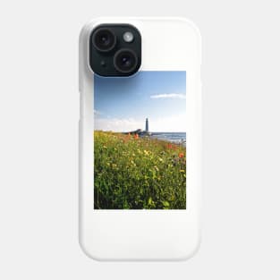 Wild Flowers at St Mary's Island Phone Case