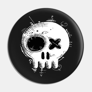 Voodoo Skull Pin