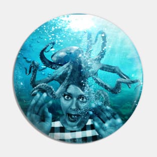 Underwater Nightmare Pin