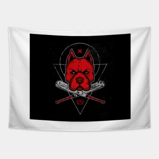 Iron dog Tapestry